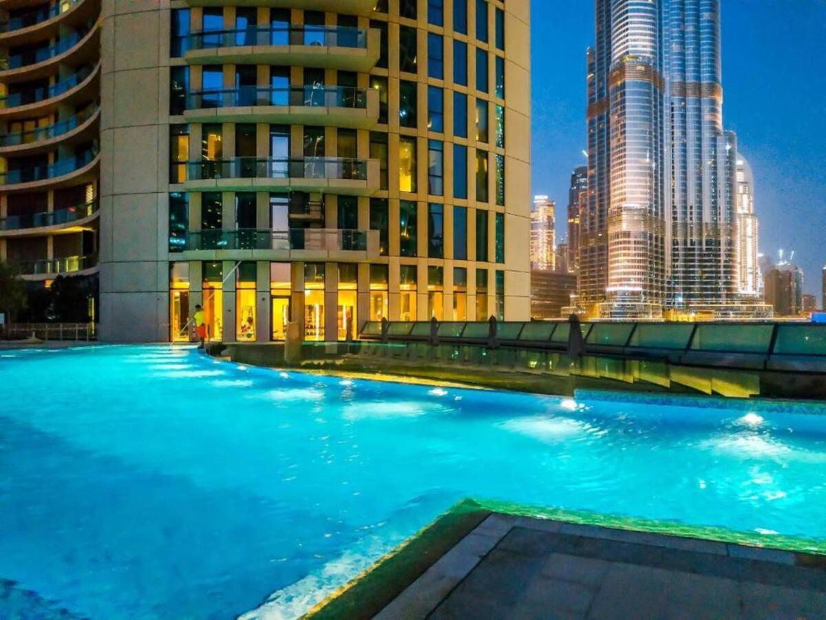 First Class 3Br With Full Burj Khalifa And Fountain View Dubaï Extérieur photo