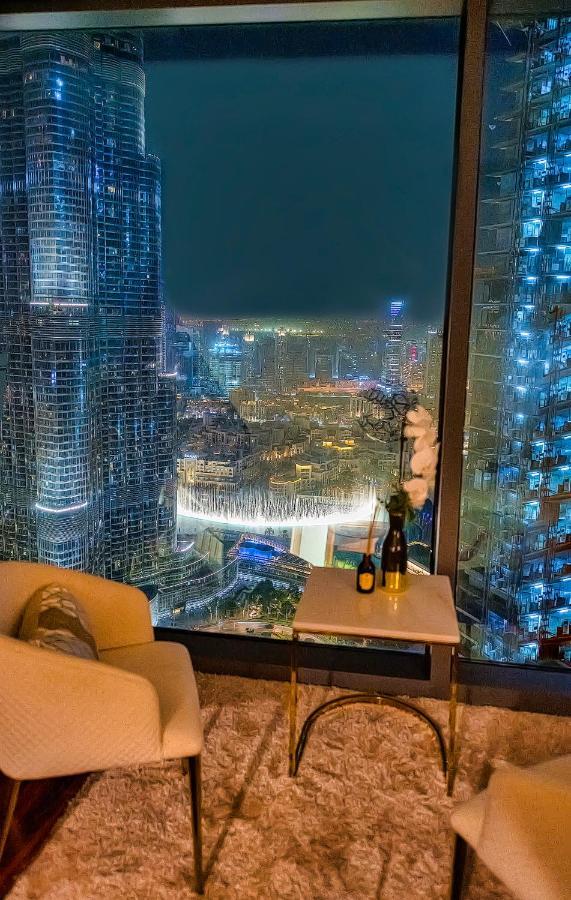 First Class 3Br With Full Burj Khalifa And Fountain View Dubaï Extérieur photo