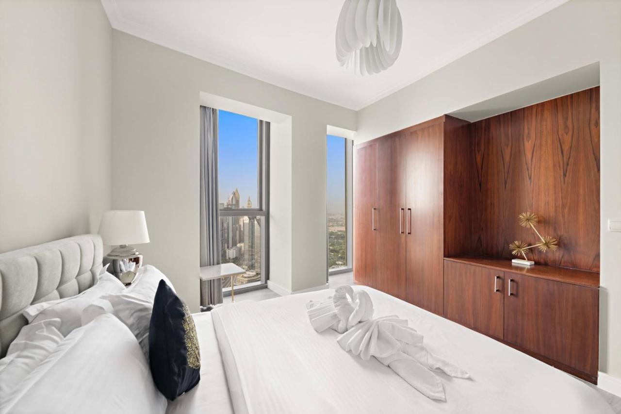 First Class 3Br With Full Burj Khalifa And Fountain View Dubaï Extérieur photo