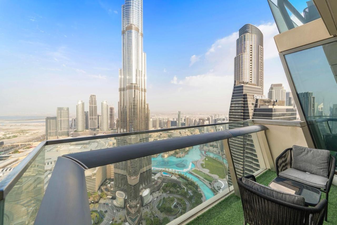 First Class 3Br With Full Burj Khalifa And Fountain View Dubaï Extérieur photo