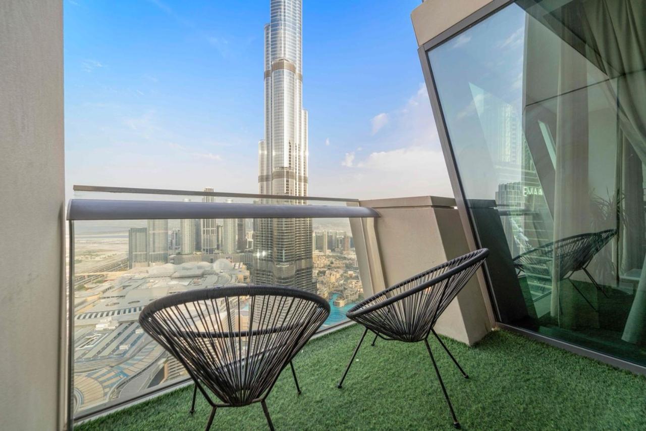 First Class 3Br With Full Burj Khalifa And Fountain View Dubaï Extérieur photo