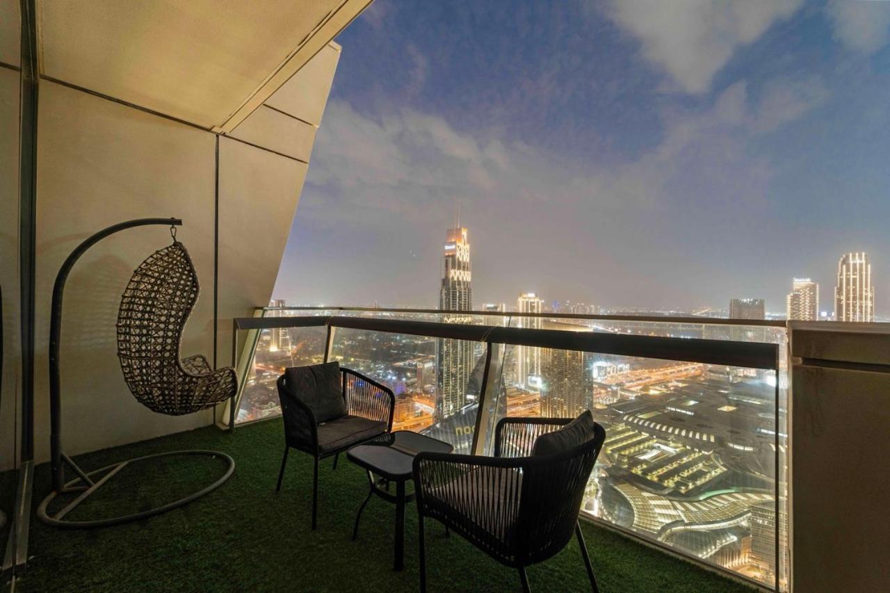 First Class 3Br With Full Burj Khalifa And Fountain View Dubaï Extérieur photo